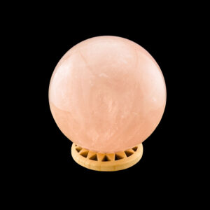 Rosenquarz Kugel Kristall Heilstein Liebe