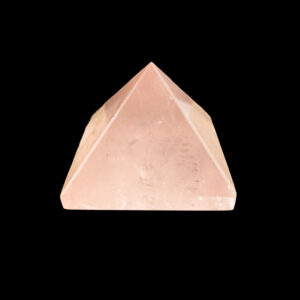 Rosenquarz Pyramide Kristall Edelstein Dekoration